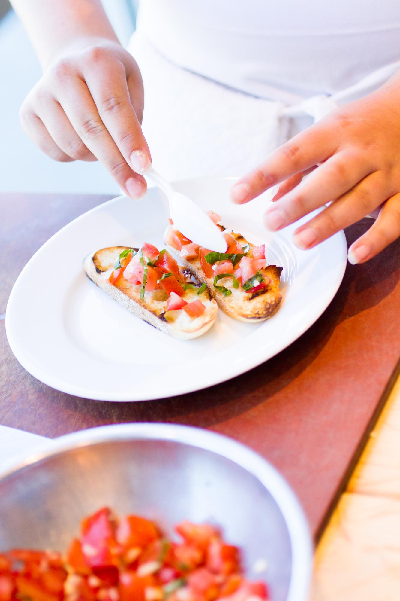 Students plating a course